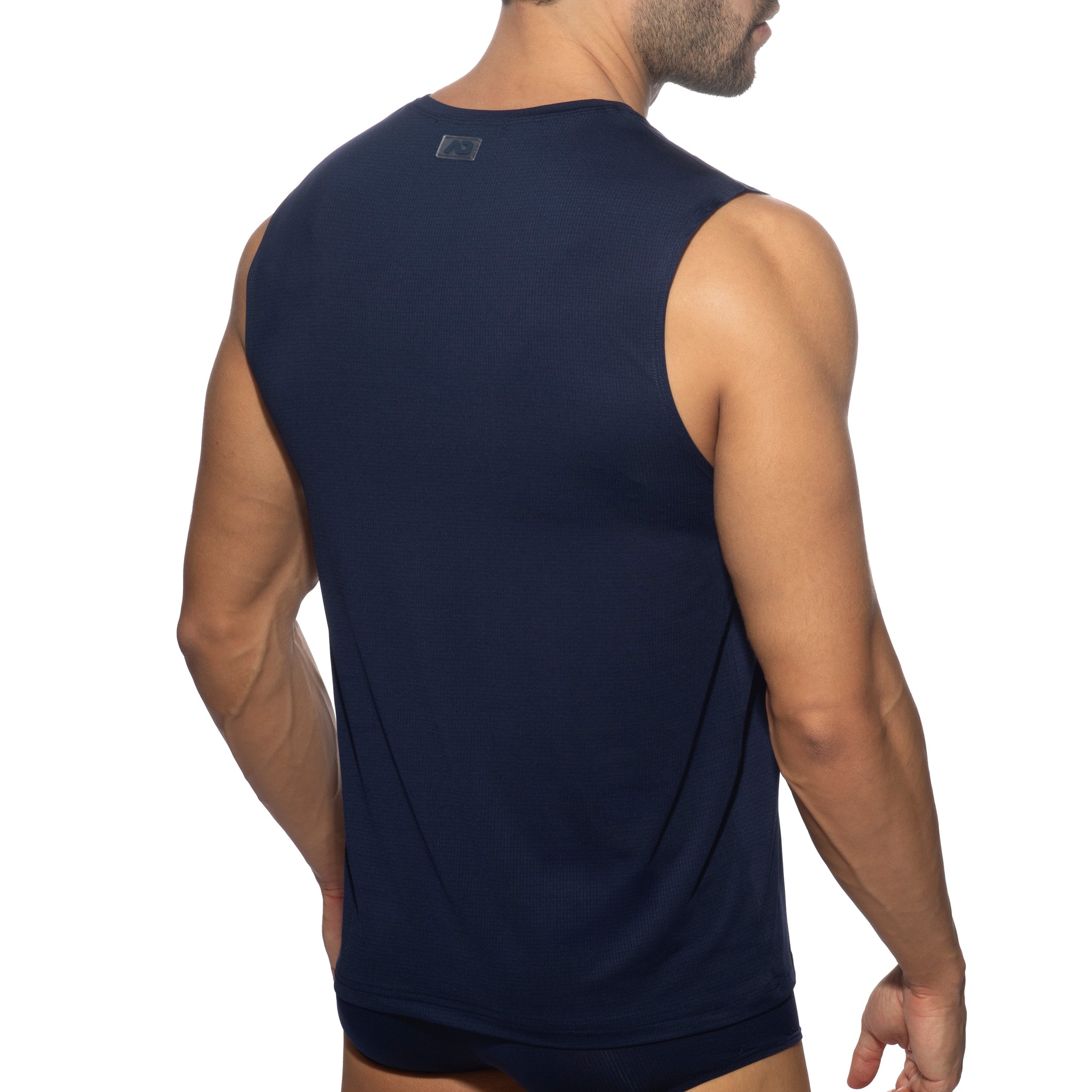 Addicted Veloz Dry Tank Top Navy AD1328