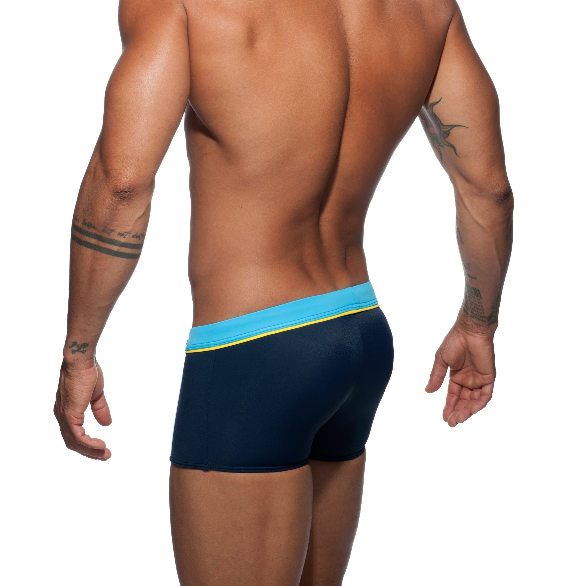 Addicted Sport Detail Binding Boxer Navy ADS133