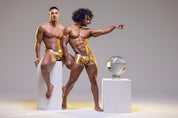 ES Collection Storm Glitter Trunk Gold UN593