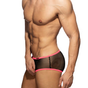 Addicted Fever Mesh Brief Black AD1335