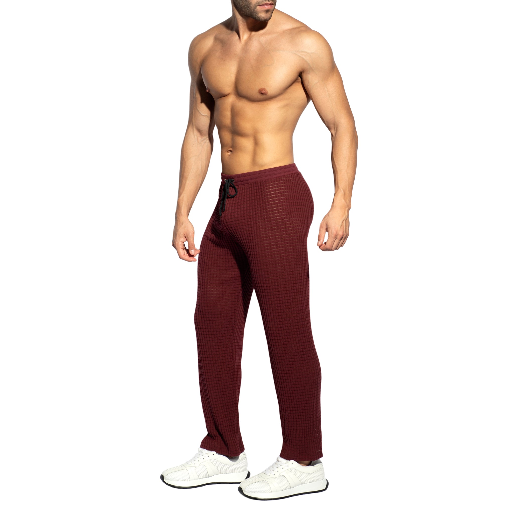 ES Collection Checkmate Long Pants Garnet SP328