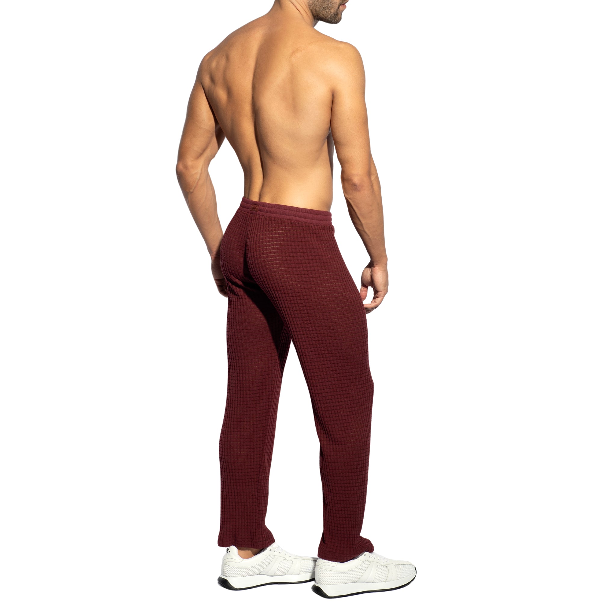 ES Collection Checkmate Long Pants Garnet SP328