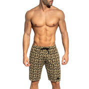 ES Collection Maze Bermuda Shorts Khaki SP335