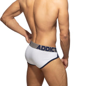 Addicted Trey Brief White AD1305