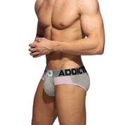 Addicted Trey Brief Heather Grey AD1305