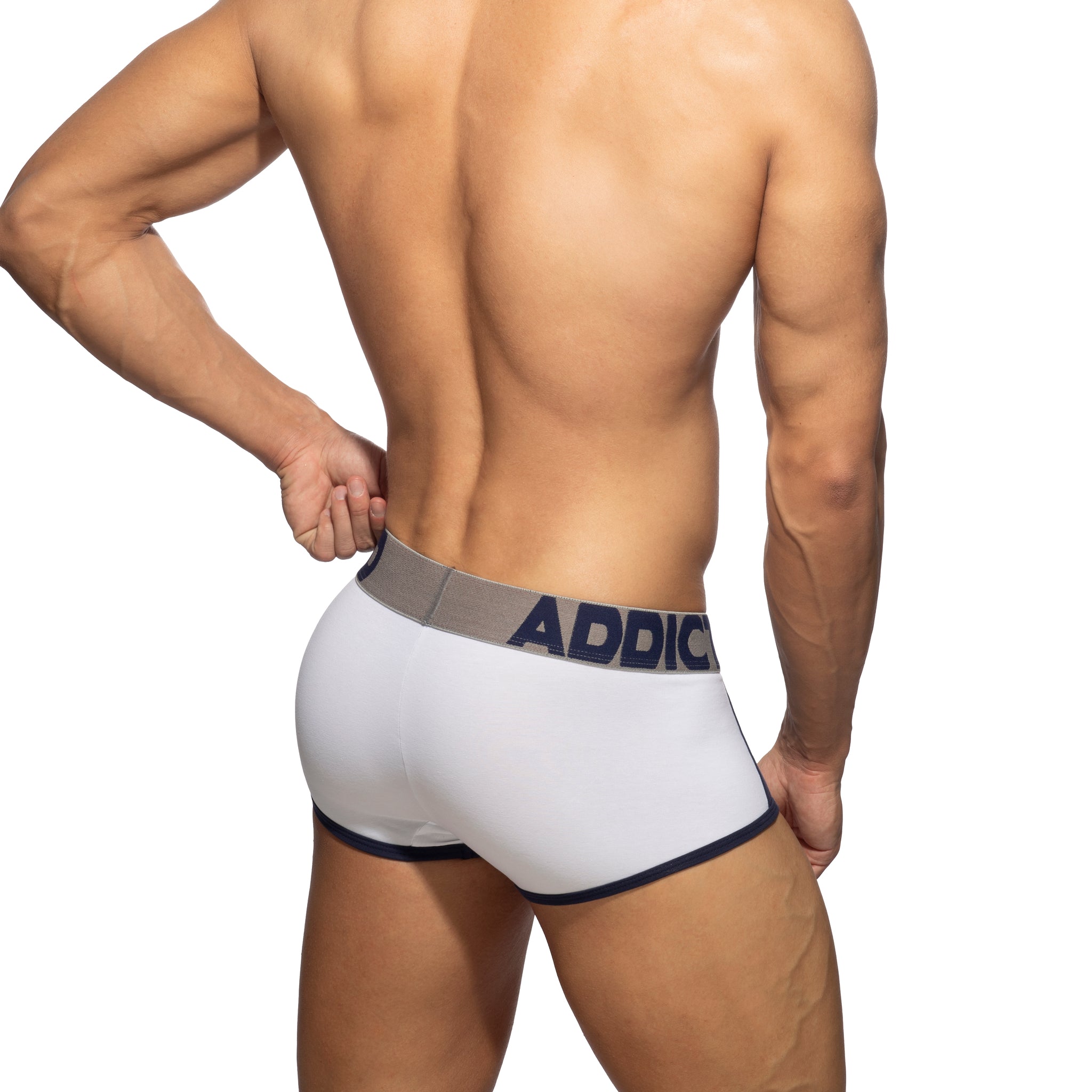 Addicted Trey Trunk White AD1306