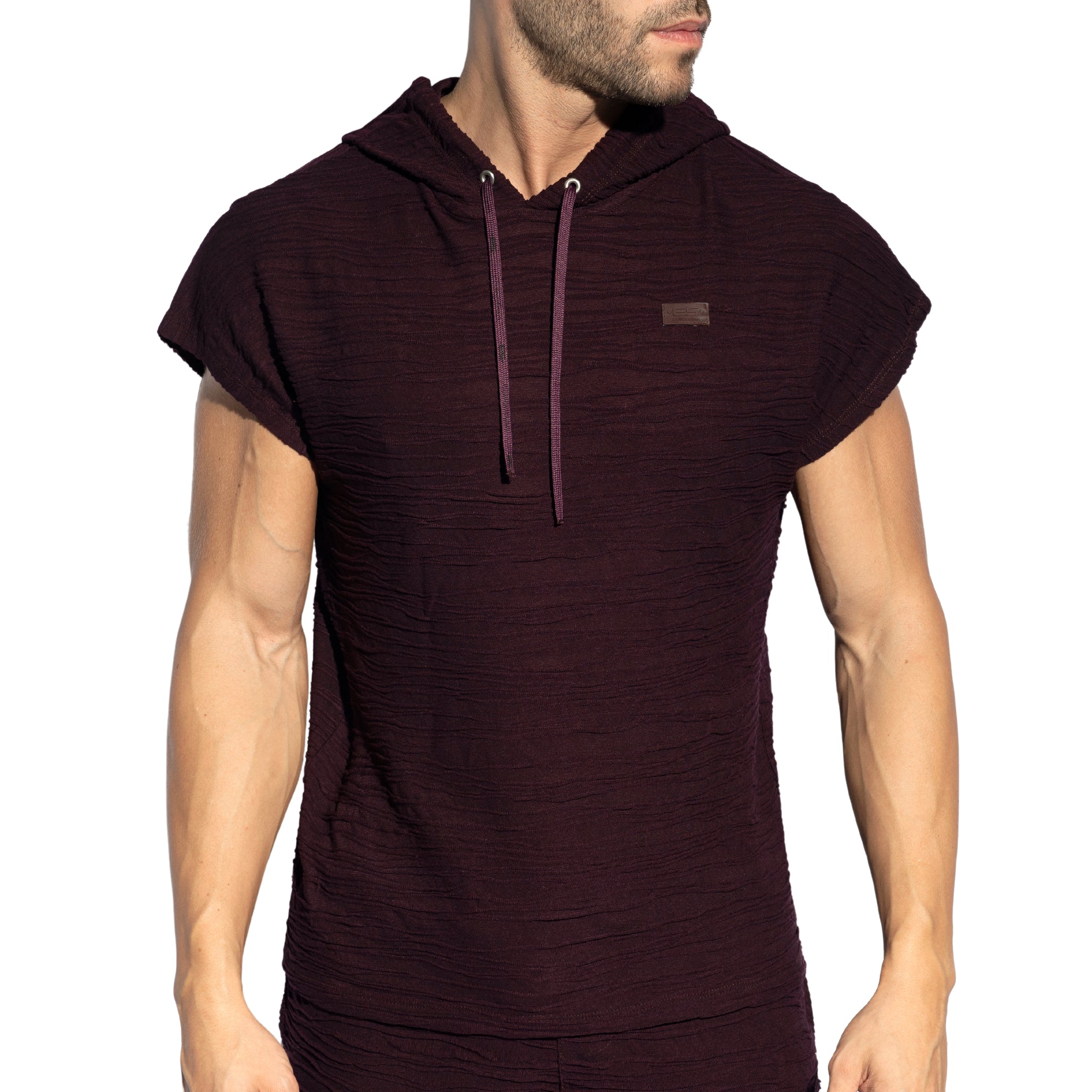 ES Collection Arakis Sleevesless Hoody Garnet SP331