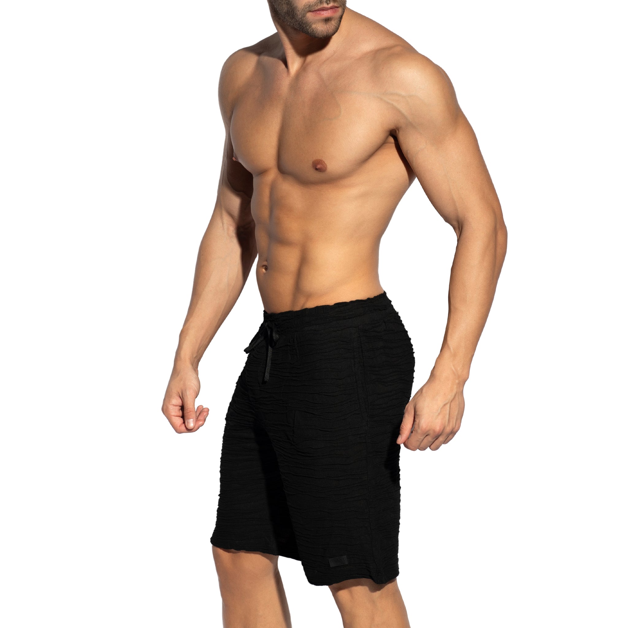 ES Collection Arakis Bermuda Shorts Black SP332