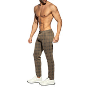 ES Collection Tweed Long Pants Brown SP339