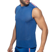 Addicted Nexus Mesh Tank Top Royal Blue AD1337