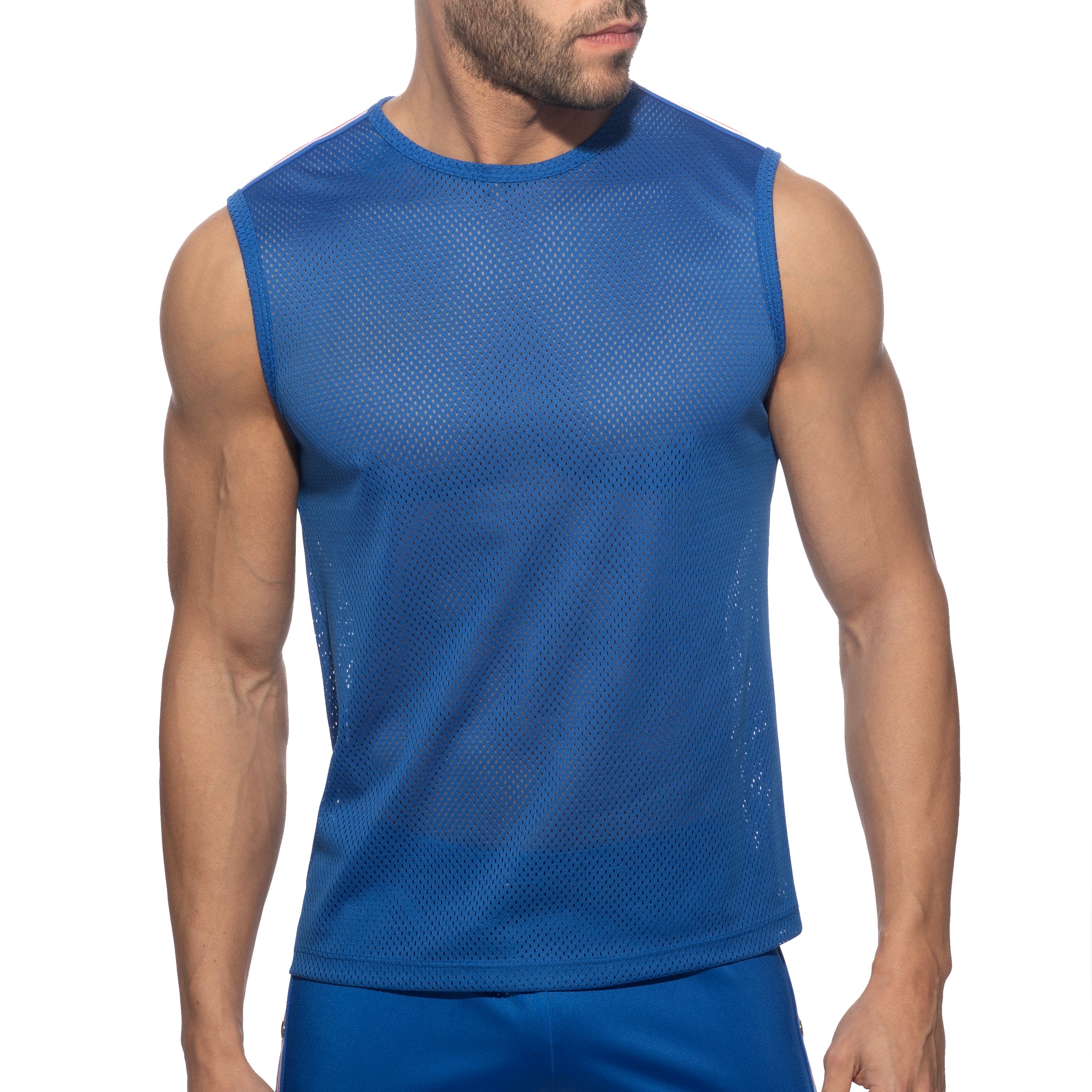 Addicted Nexus Mesh Tank Top Royal Blue AD1337