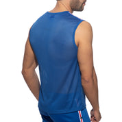 Addicted Nexus Mesh Tank Top Royal Blue AD1337