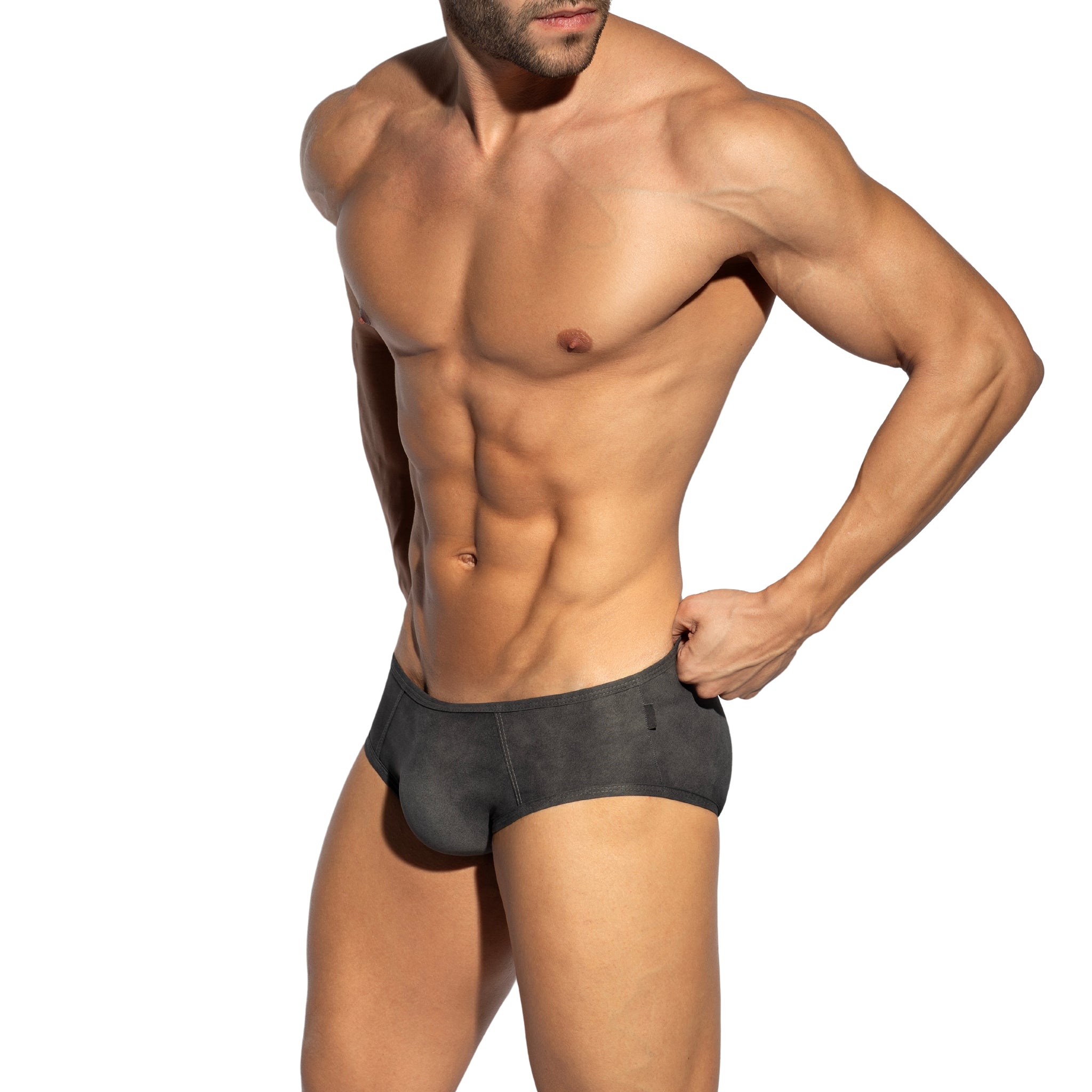 ES Collection Simsuede Brief Charcoal UN605