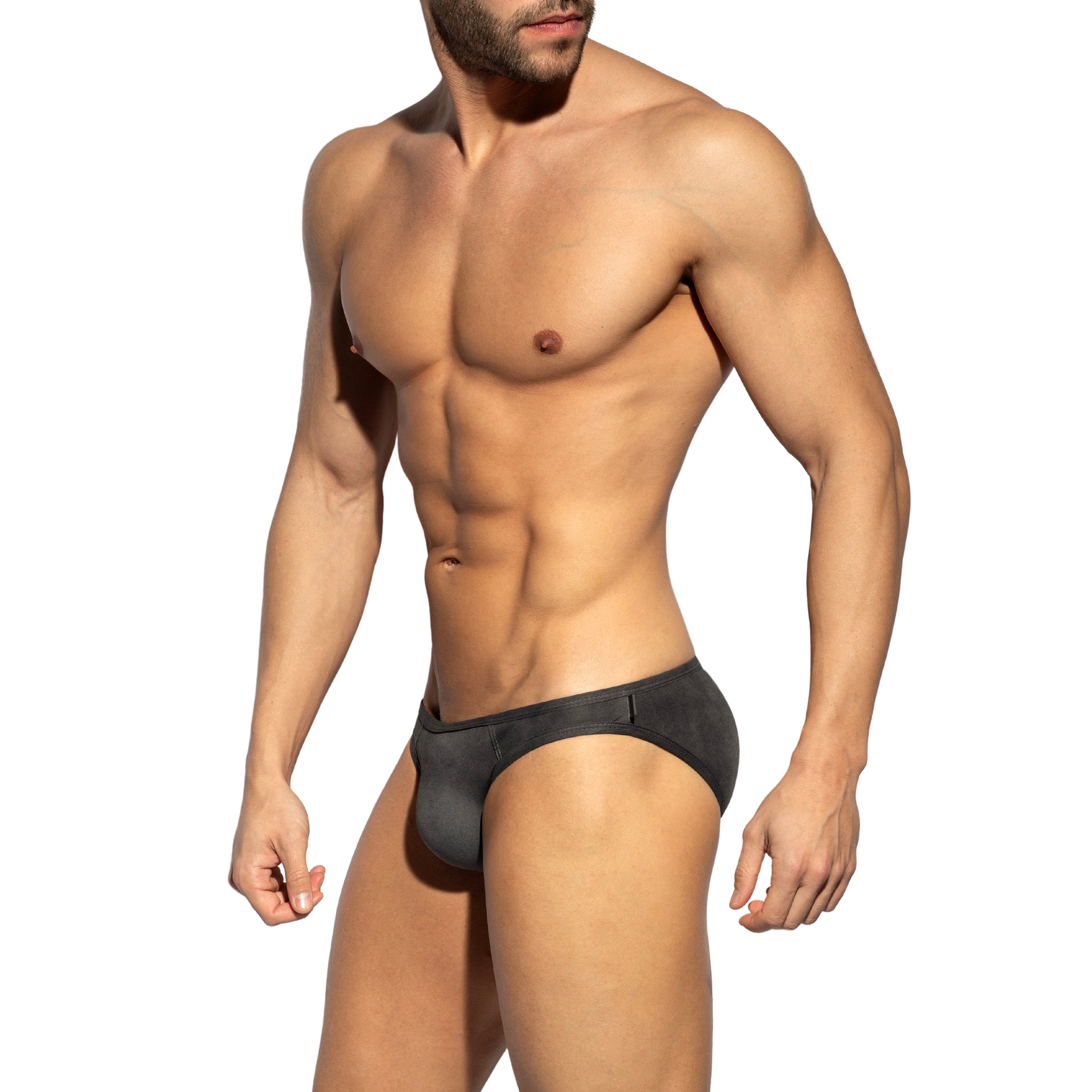 ES Collection Simsuede Bikini Brief Charcoal UN604