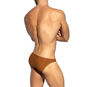 ES Collection Simsuede Bikini Brief Brown UN604