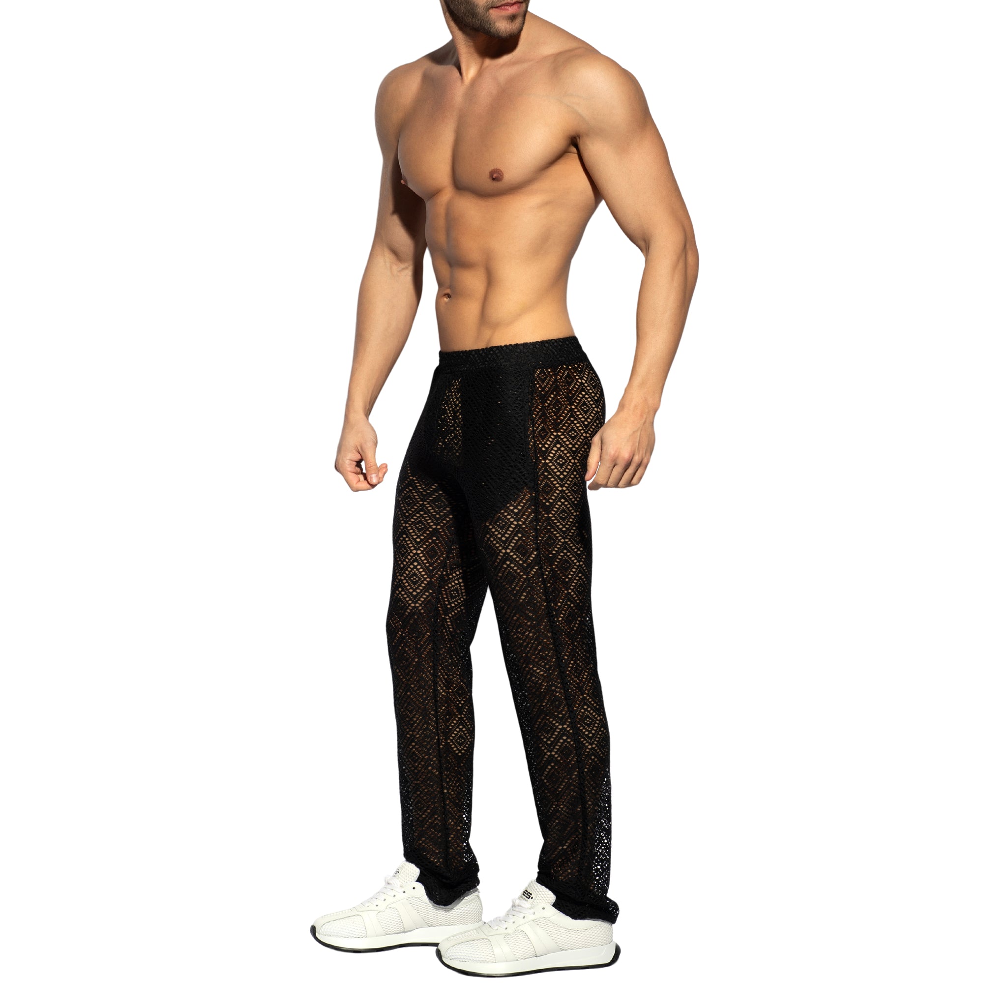 ES Collection Ibiza Retro Long Pants Black SP329