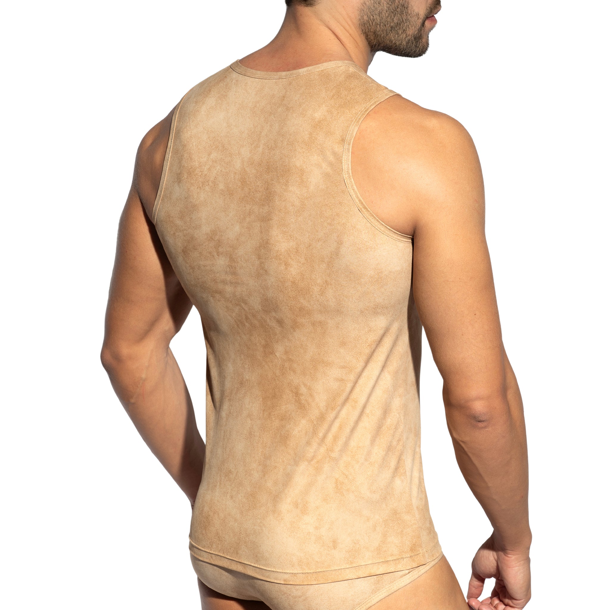 ES Collection Simsuede Tank Top Beige TS339