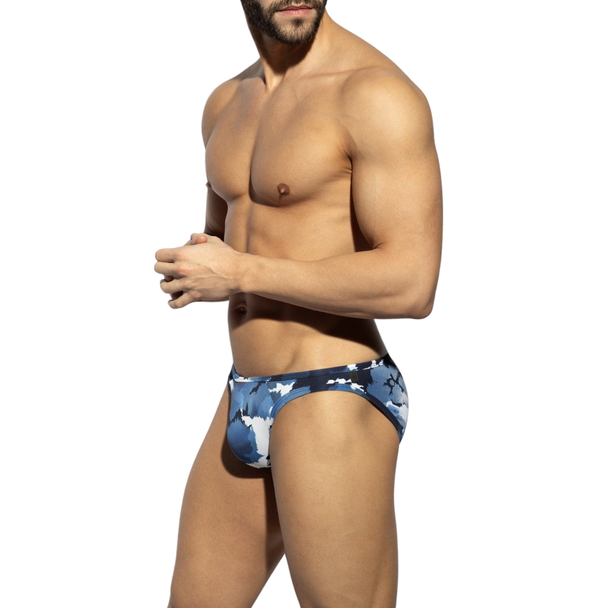 ES Collection Swiss Cow Bikini Brief Navy UN619