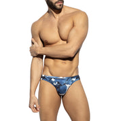 ES Collection Swiss Cow Bikini Brief Navy UN619