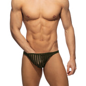 Addicted Horny Bikini Brief Khaki AD1356