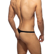 Addicted Horny Thong Black AD1357