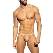 ES Collection Lingerie Bikini Brief Beige UN625