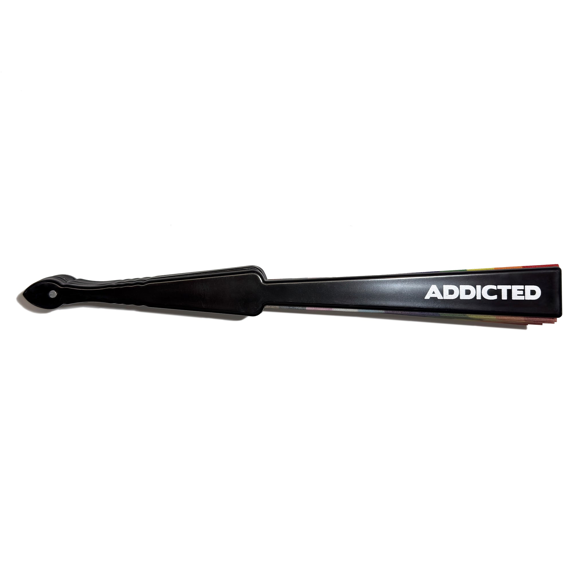 Addicted Gay Drama Addicted Hand Fan Black AC231