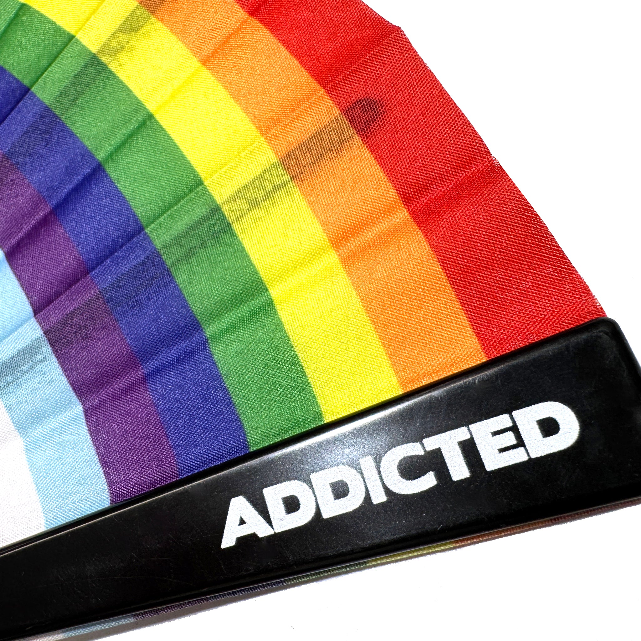 Addicted Gay Drama Addicted Hand Fan Black AC231