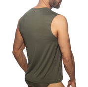 Addicted Veloz Dry Tank Top Khaki AD1328