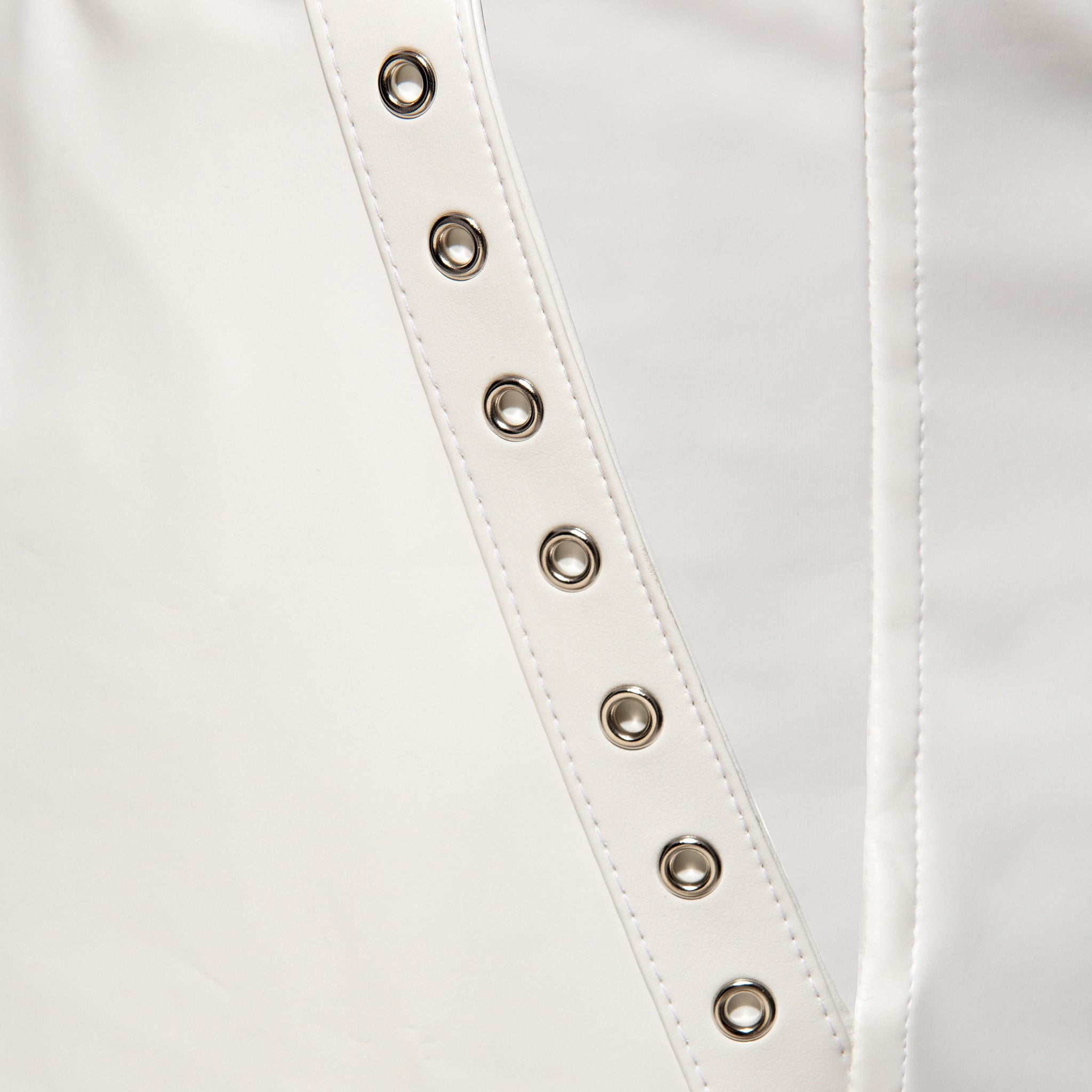 AD Fetish Rub Tape Sports Bermudas White ADF214