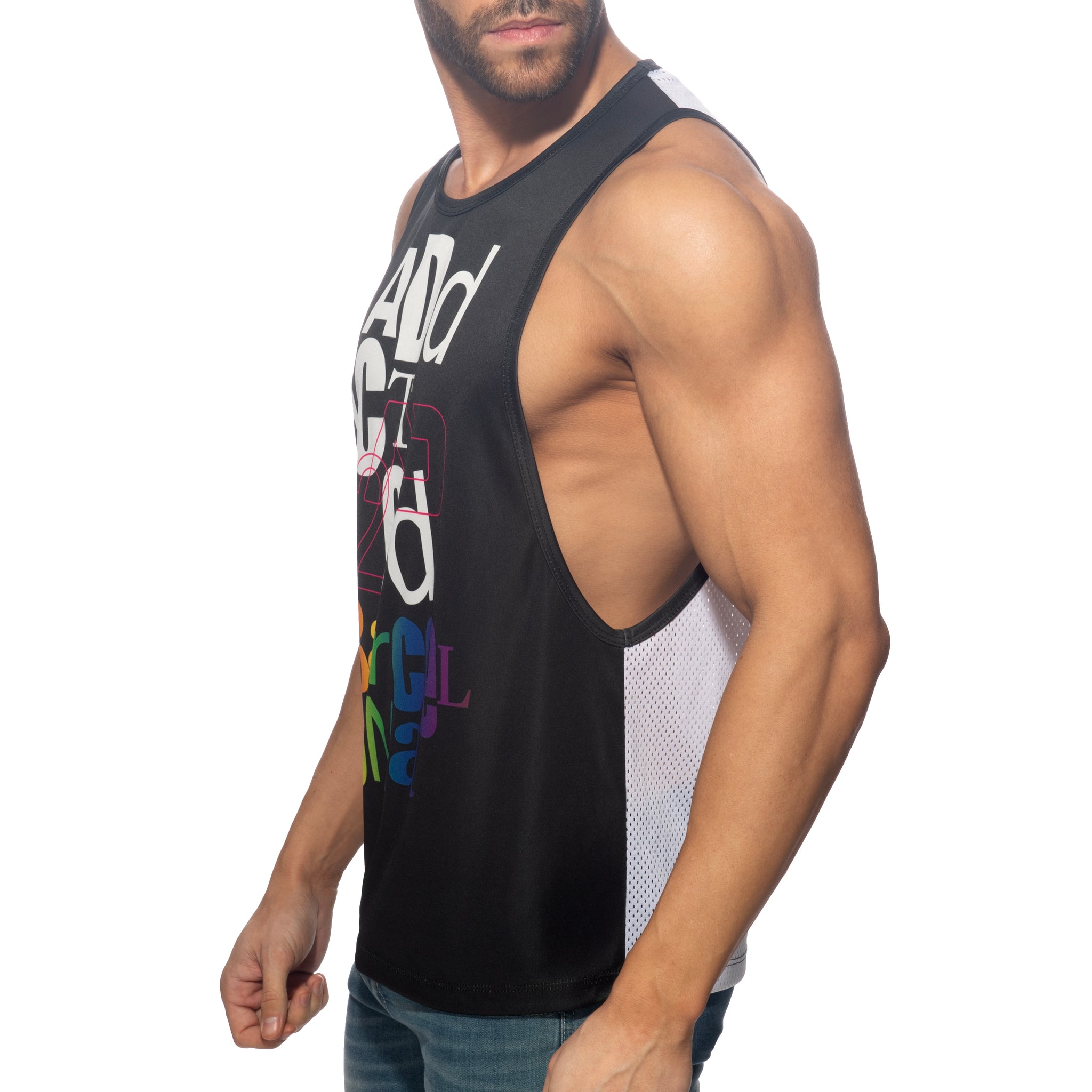 Addicted Barcelona Addicted Tank Top Black AD1341