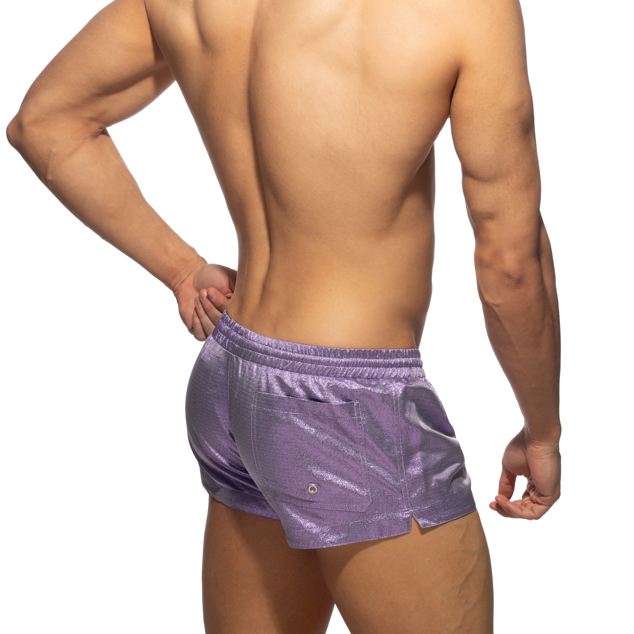 Addicted Party Swim Shorts Violet ADS354
