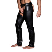 AD Fetish Chaps Pants Black ADF182