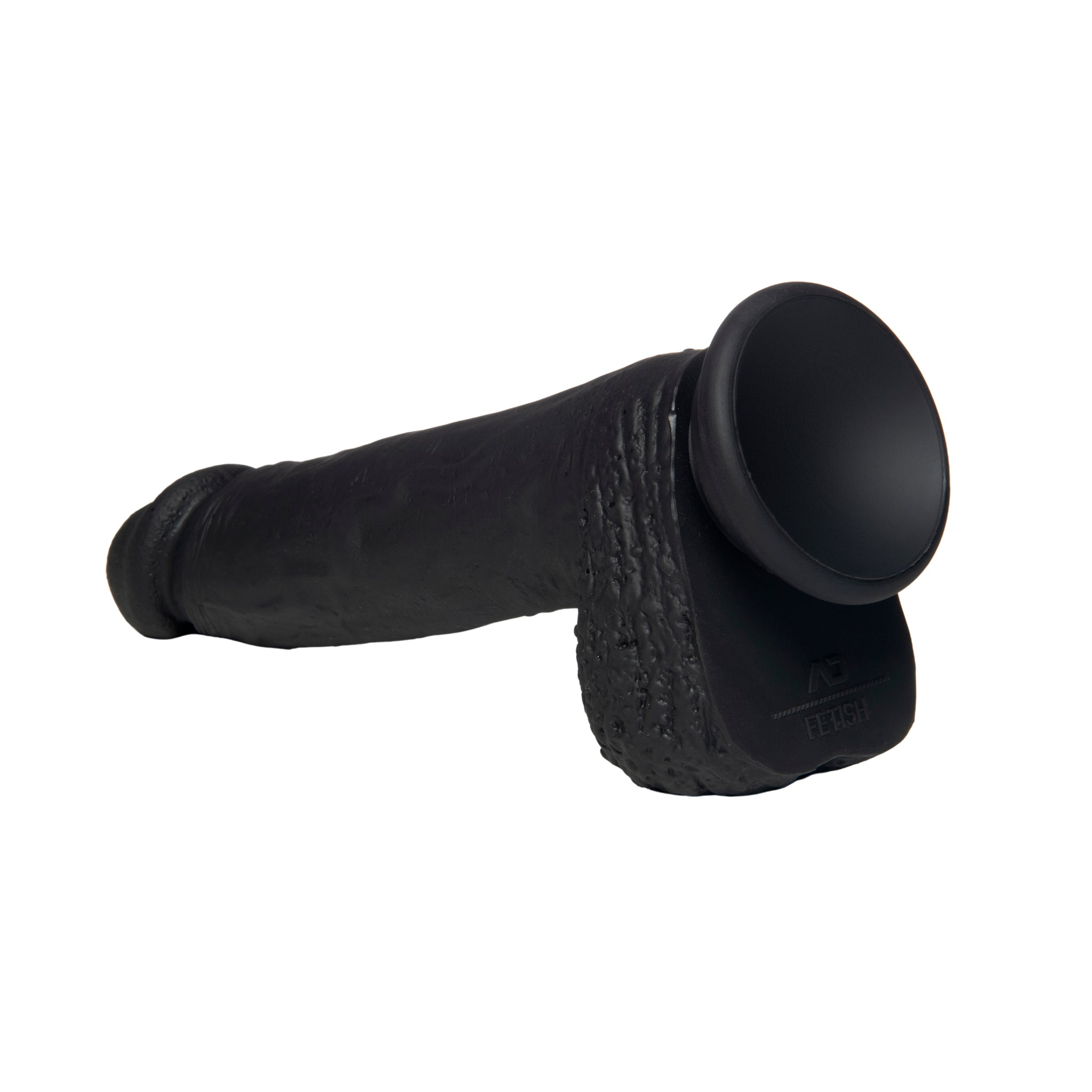AD Fetish Huge Black Driller Dildo Black AC173