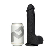 AD Fetish Big Black Driller Dildo Black AC172