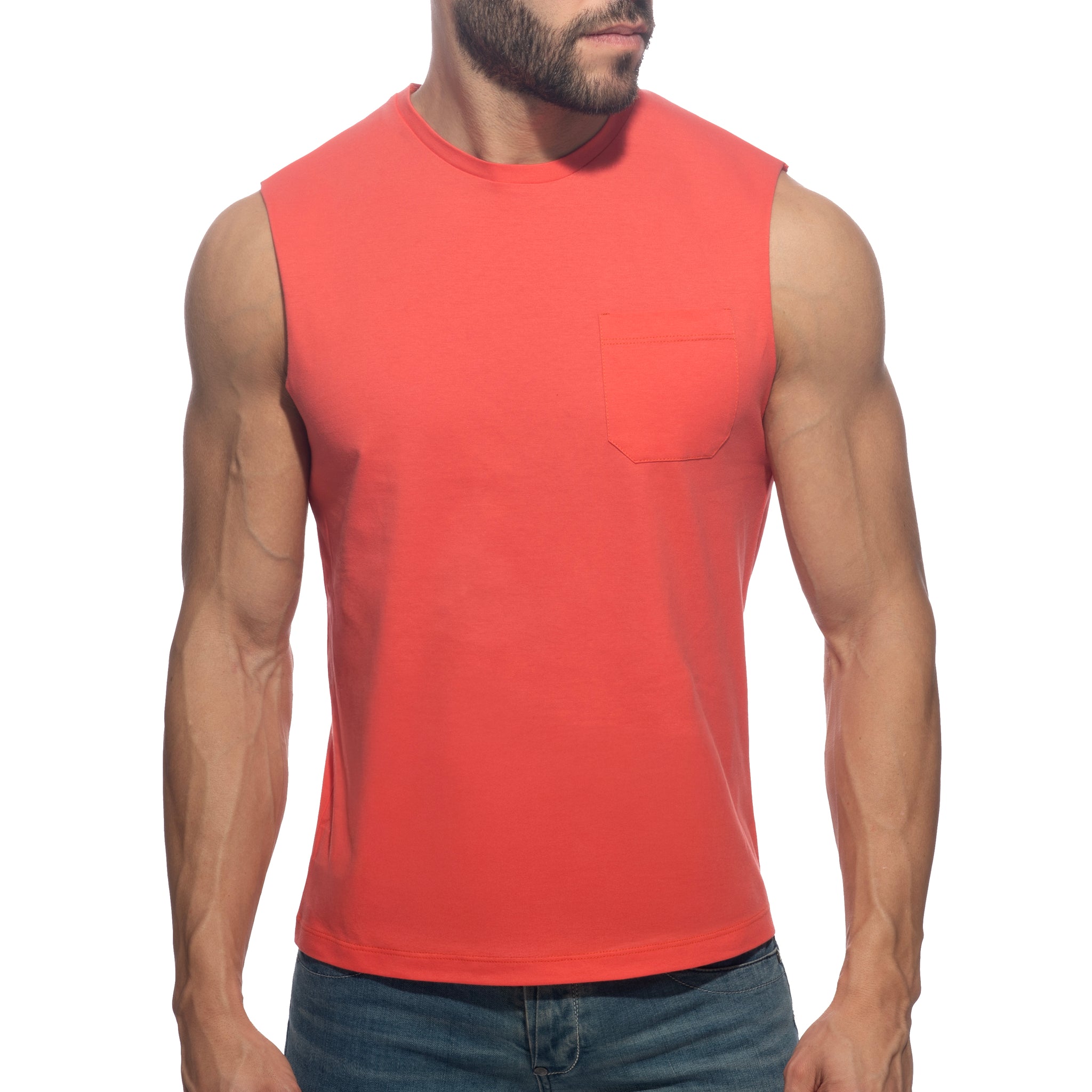 Addicted Basic Tank Top Coral AD531
