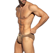 ES Collection Orak Swim Bikini Brief Brown 2501