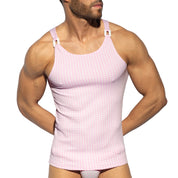 ES Collection Vichy Tank Top Pink TS346