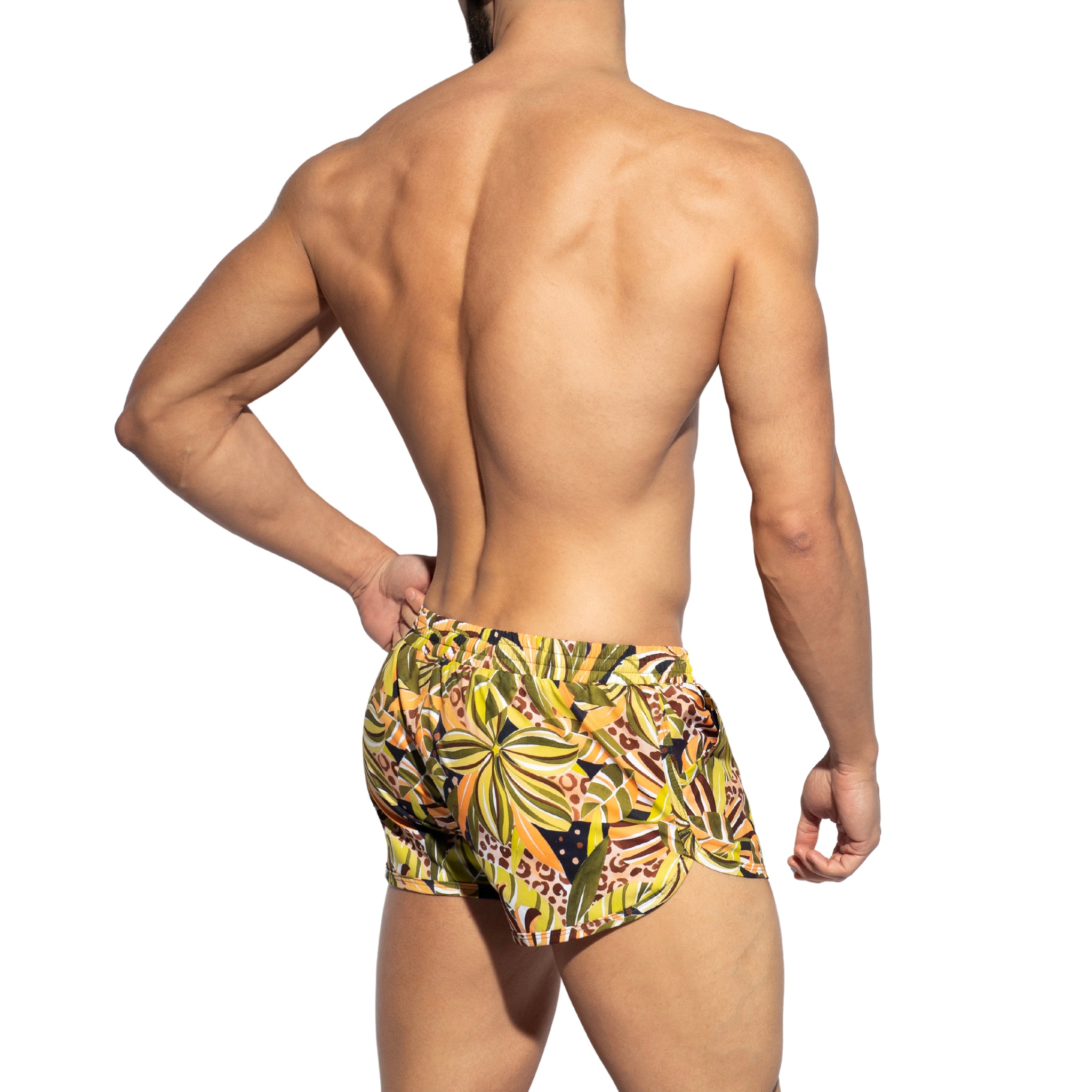 ES Collection Seychelles Swim Shorts Khaki 2514