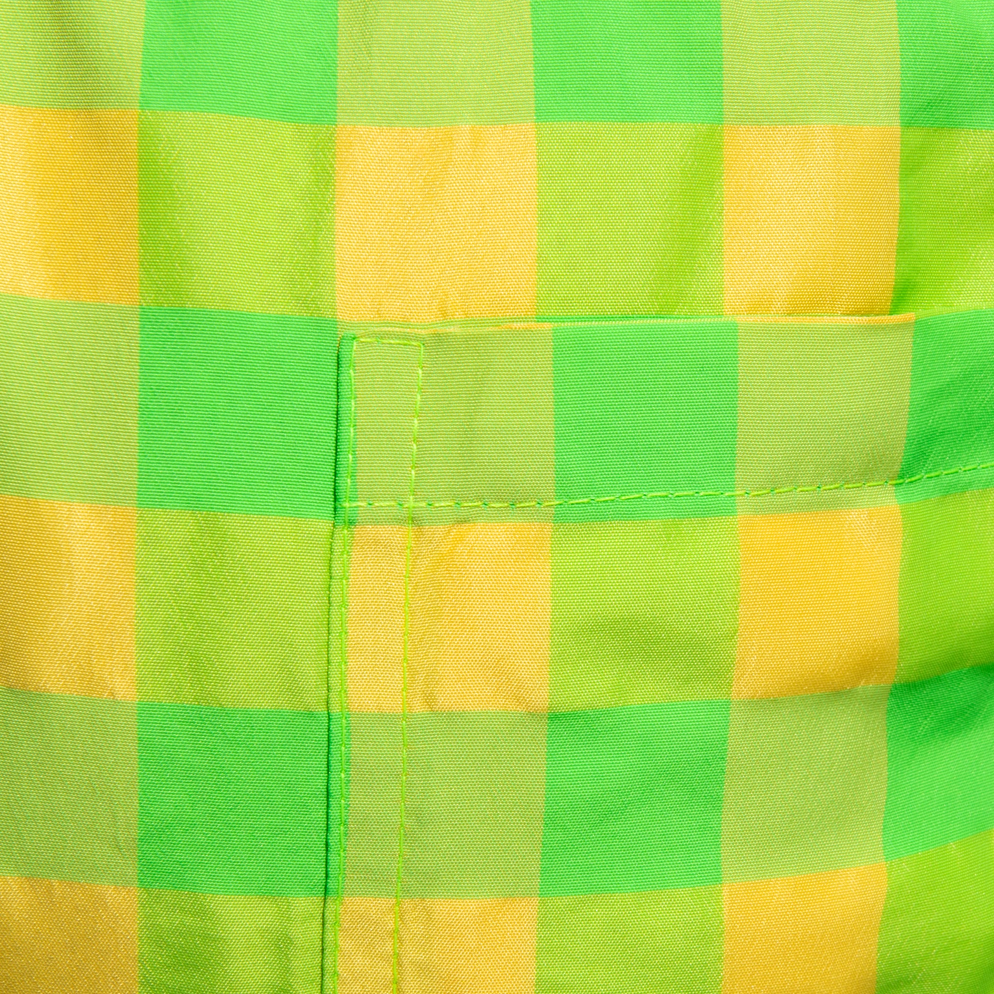 Addicted Flashy Squares Swim Shorts Yellow ADS350