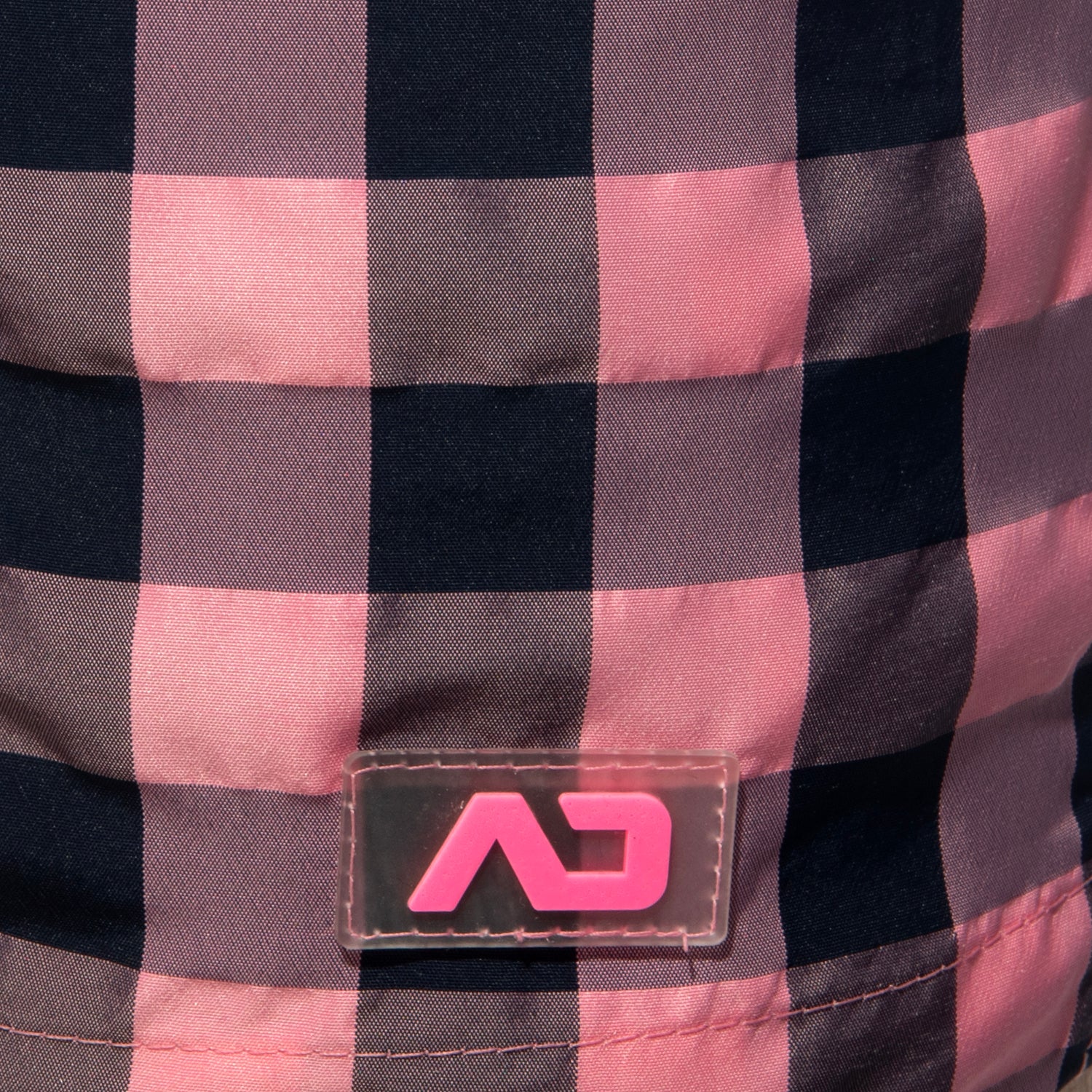 Addicted Flashy Squares Swim Shorts Pink ADS350