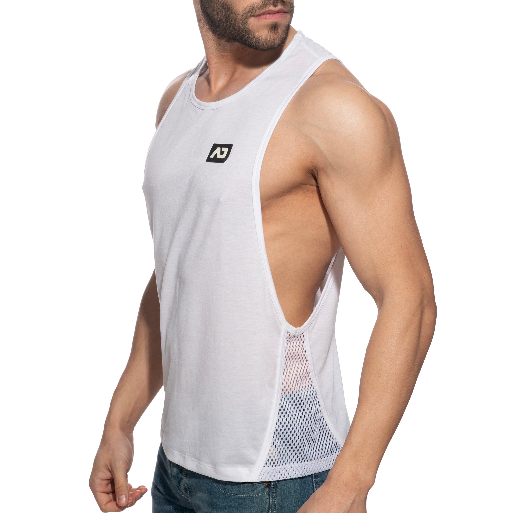 Addicted AD Panel Mesh Low Rider White AD2204