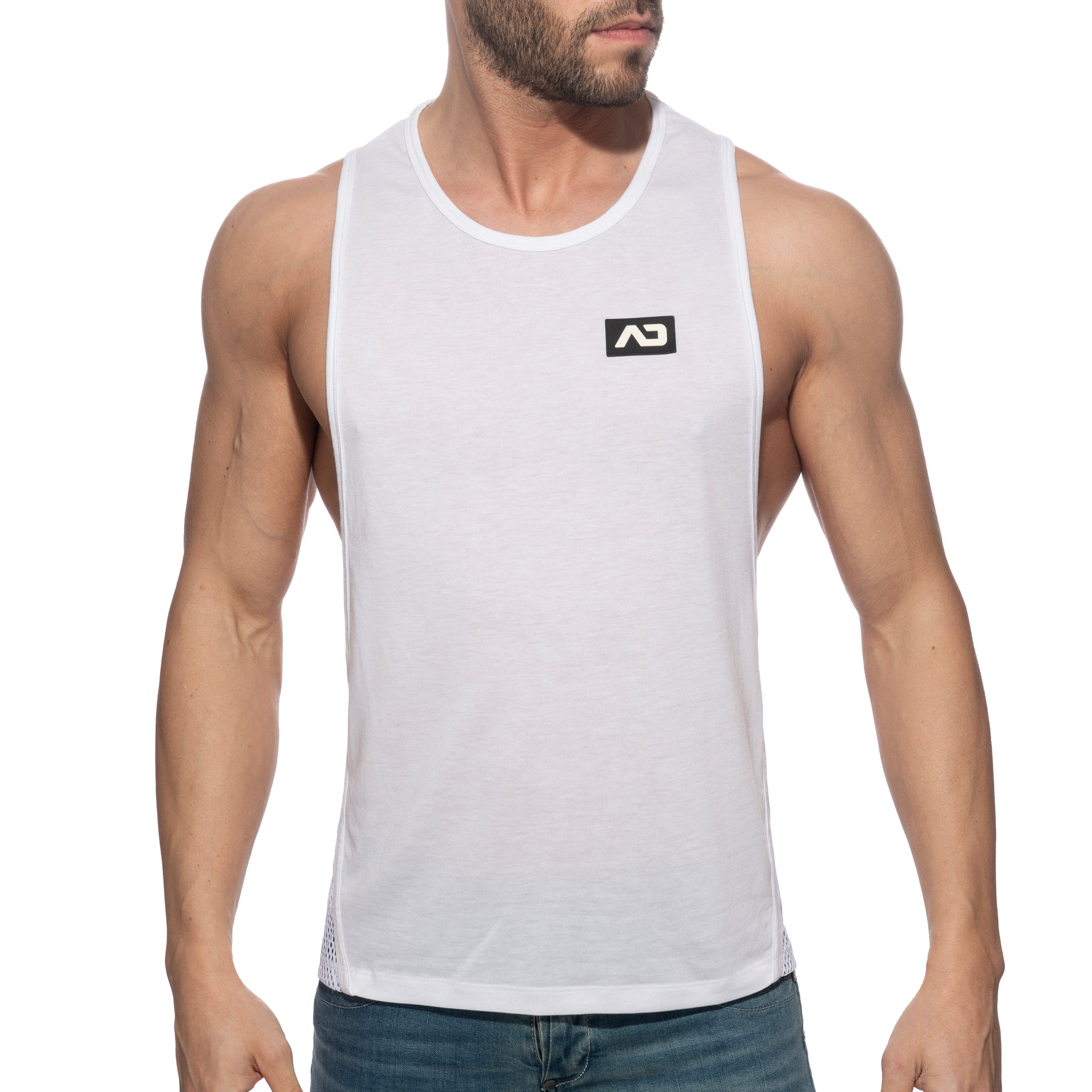 Addicted AD Panel Mesh Low Rider White AD2204