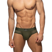 Addicted Army Mesh Brief Khaki AD2261