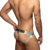 Addicted AD Print Jockstrap Turquoise AD2262