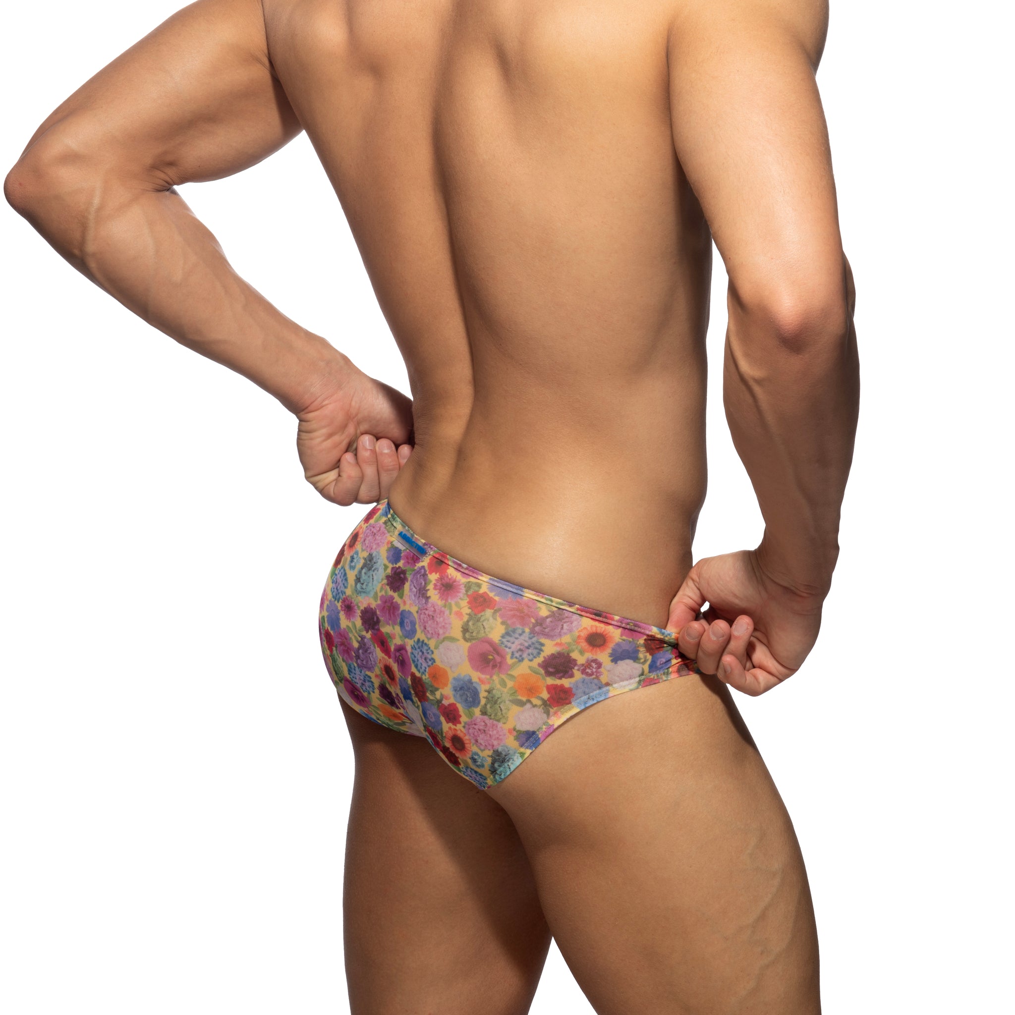 Addicted Summer Garden Bikini Brief Yellow AD1373