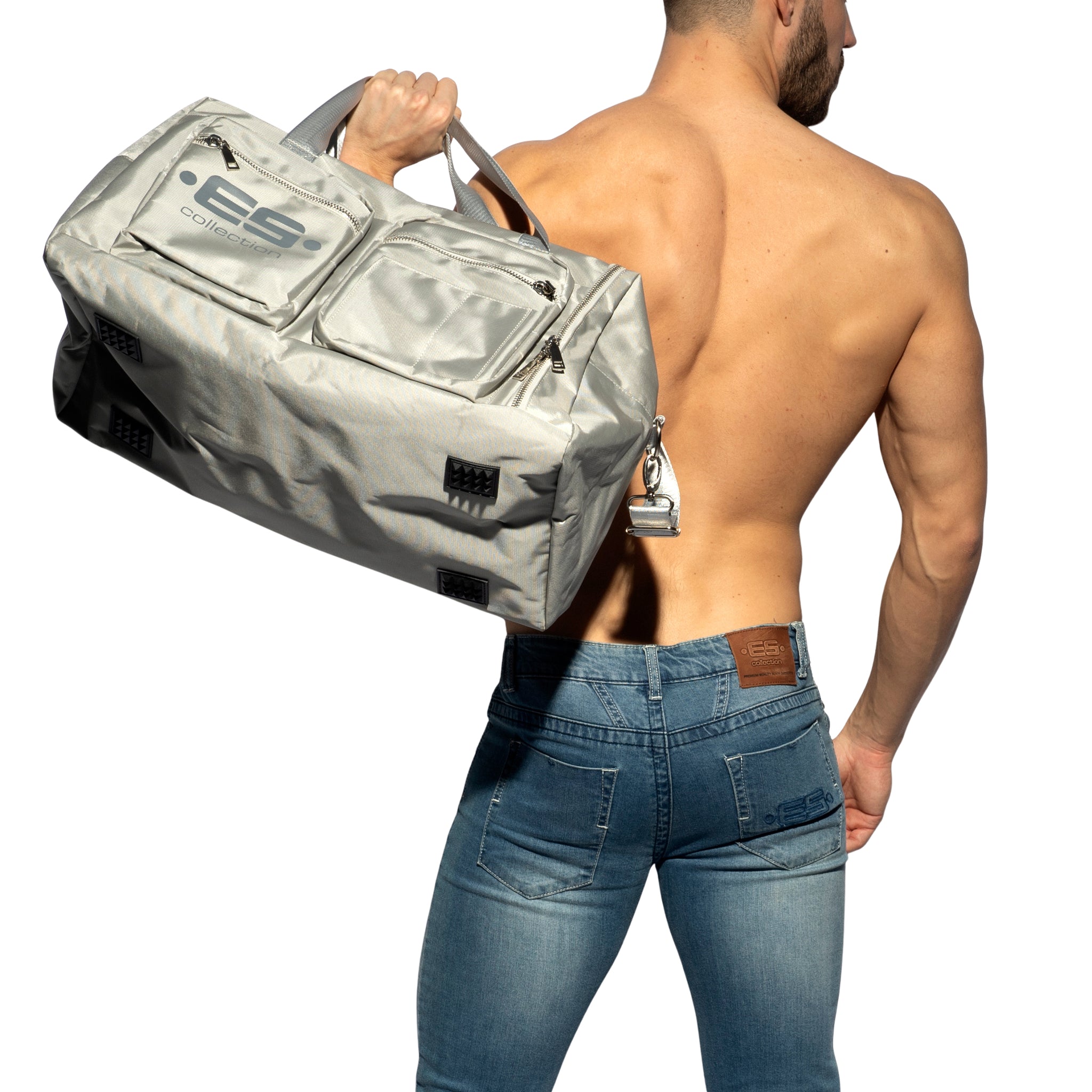 ES Collection ES Overnight Bag Heather Grey AC180