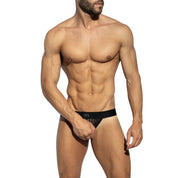 ES Collection Horny Jock Strap Black UN2141