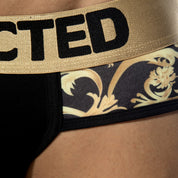 Addicted Versailles Panels Brief Black AD2273