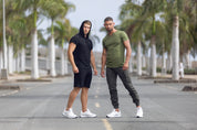 ES Collection Flame Luxury T-Shirt Khaki TS305